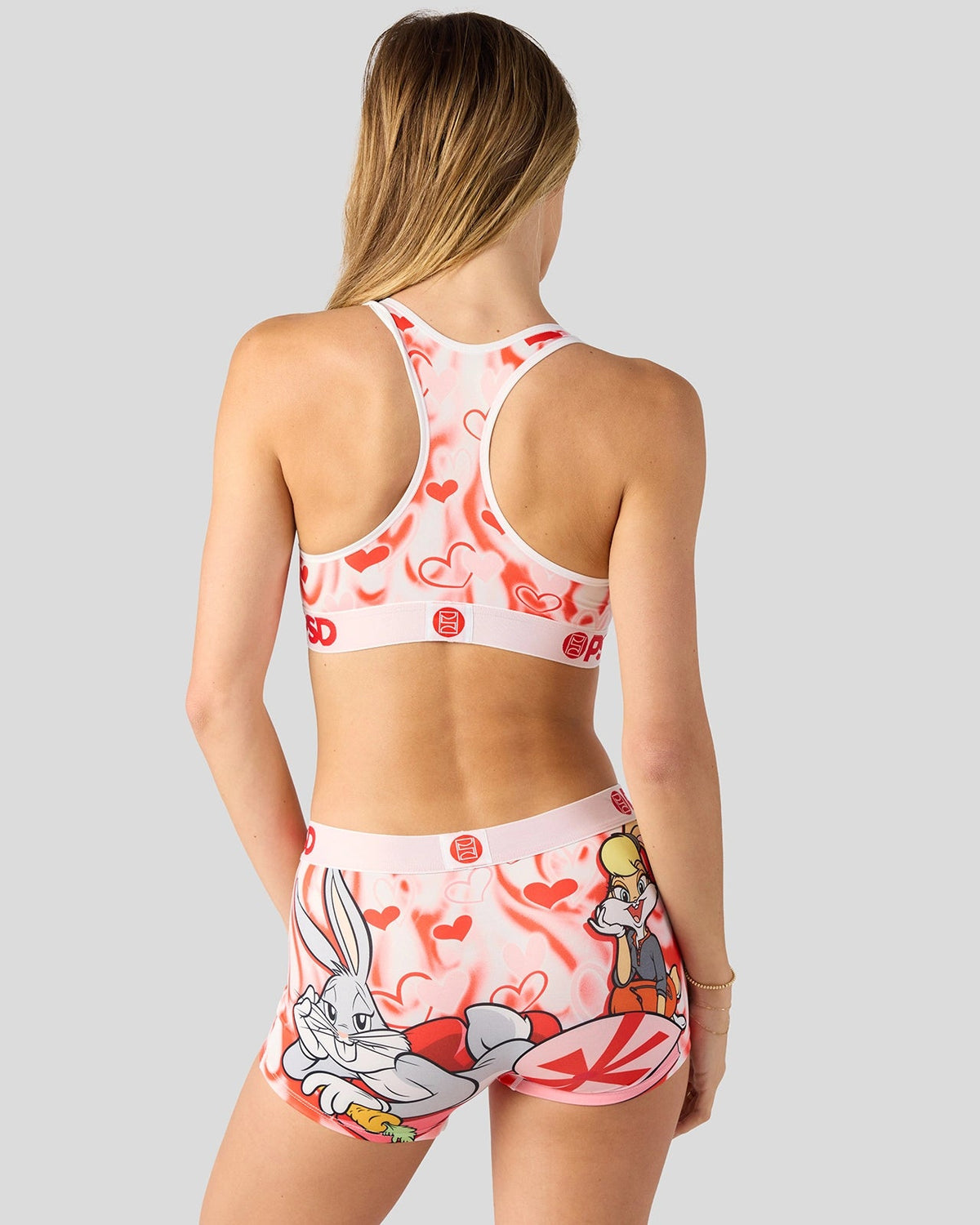 Sale PSD Looney Tunes - Looney Hearts - Sports Bra