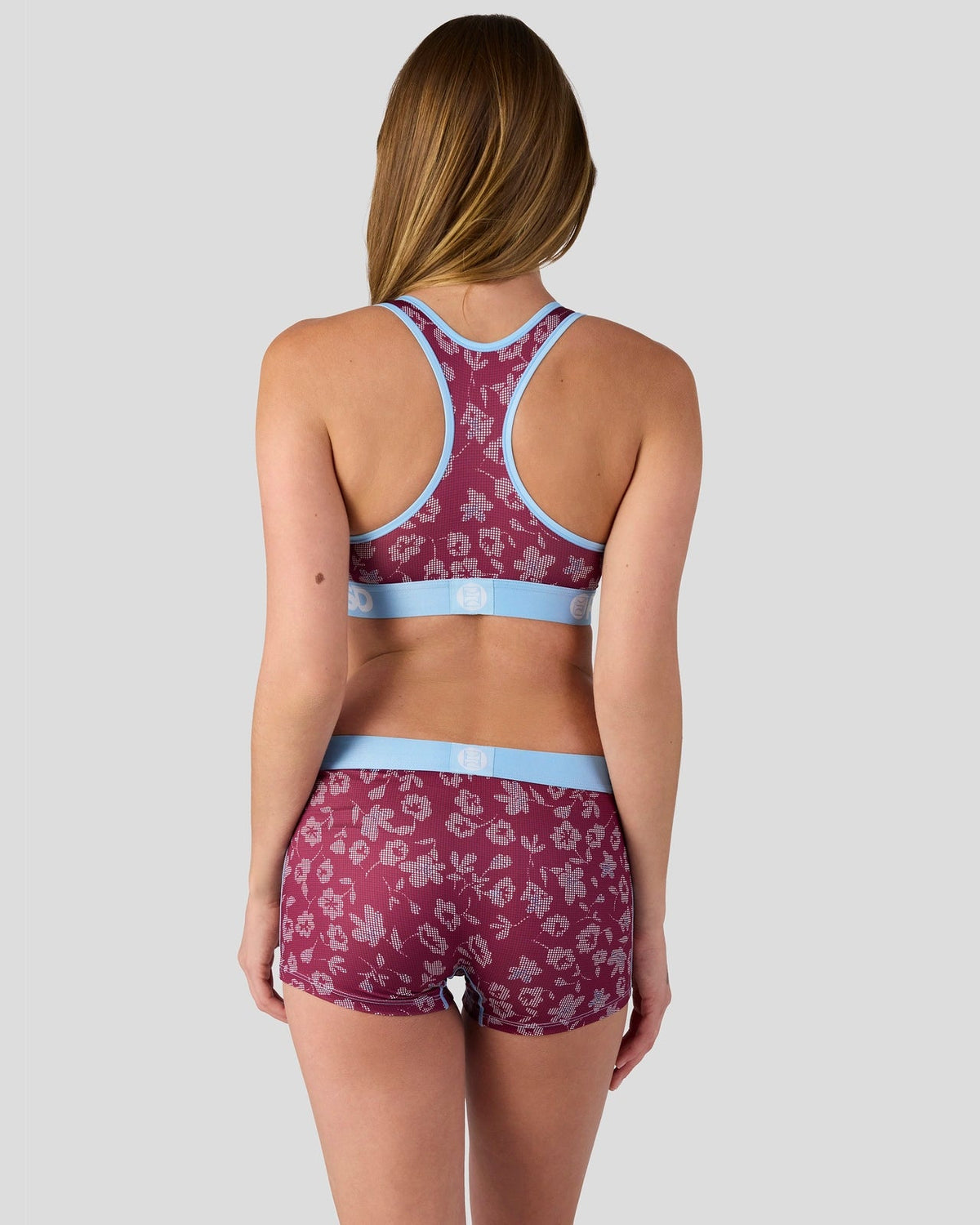 Sale PSD Halftone Bloom - Boy Short