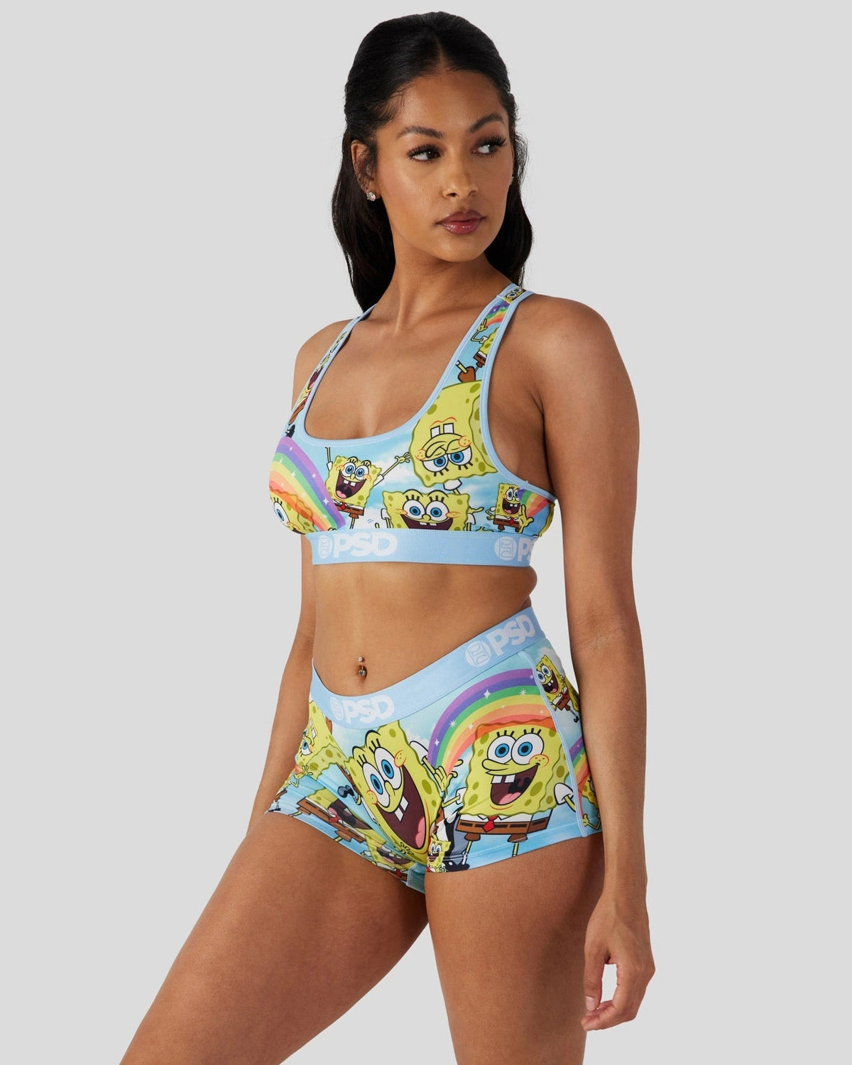 Sale PSD SpongeBob SquarePants - Imagination - Sports Bra
