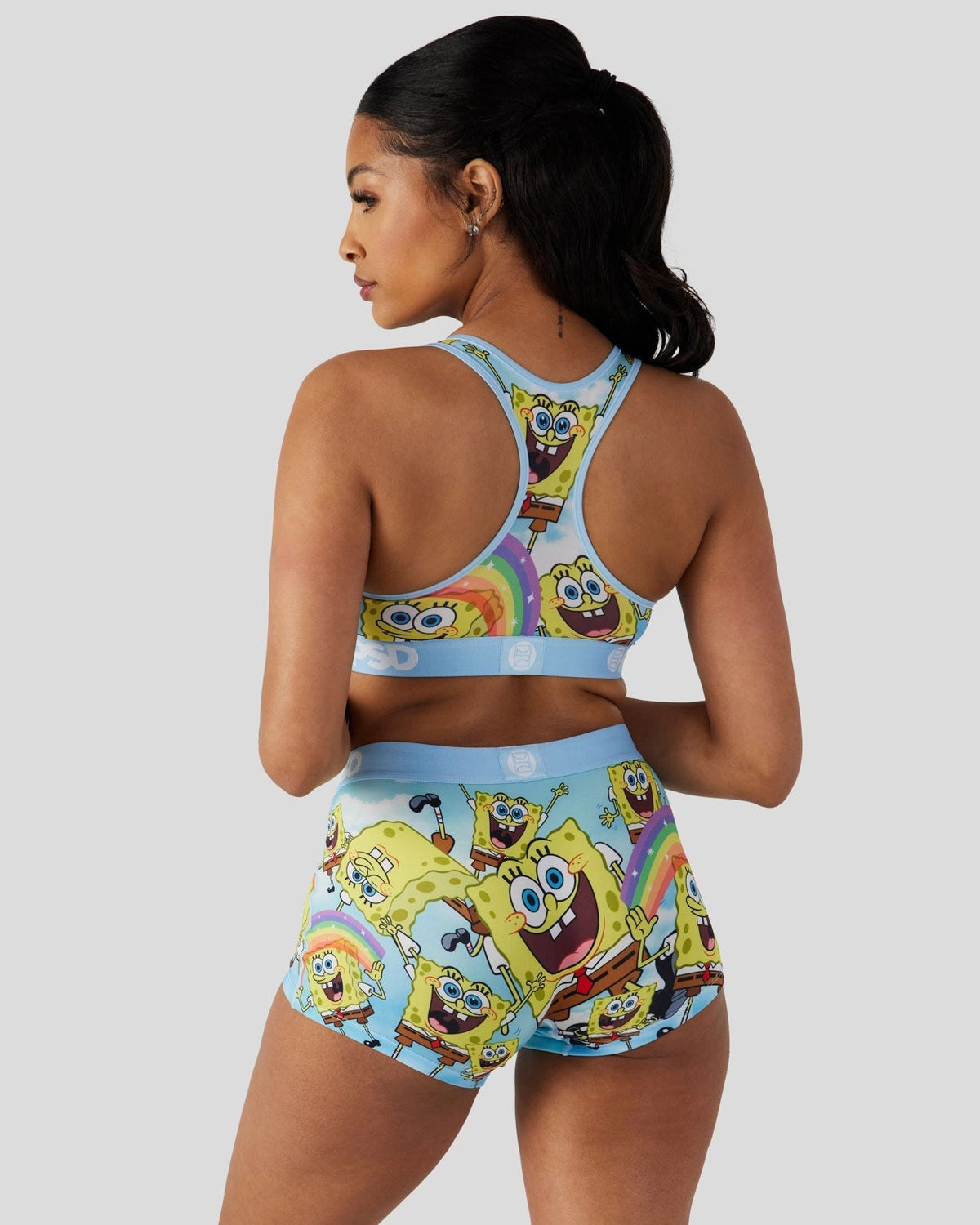Sale PSD SpongeBob SquarePants - Imagination - Sports Bra