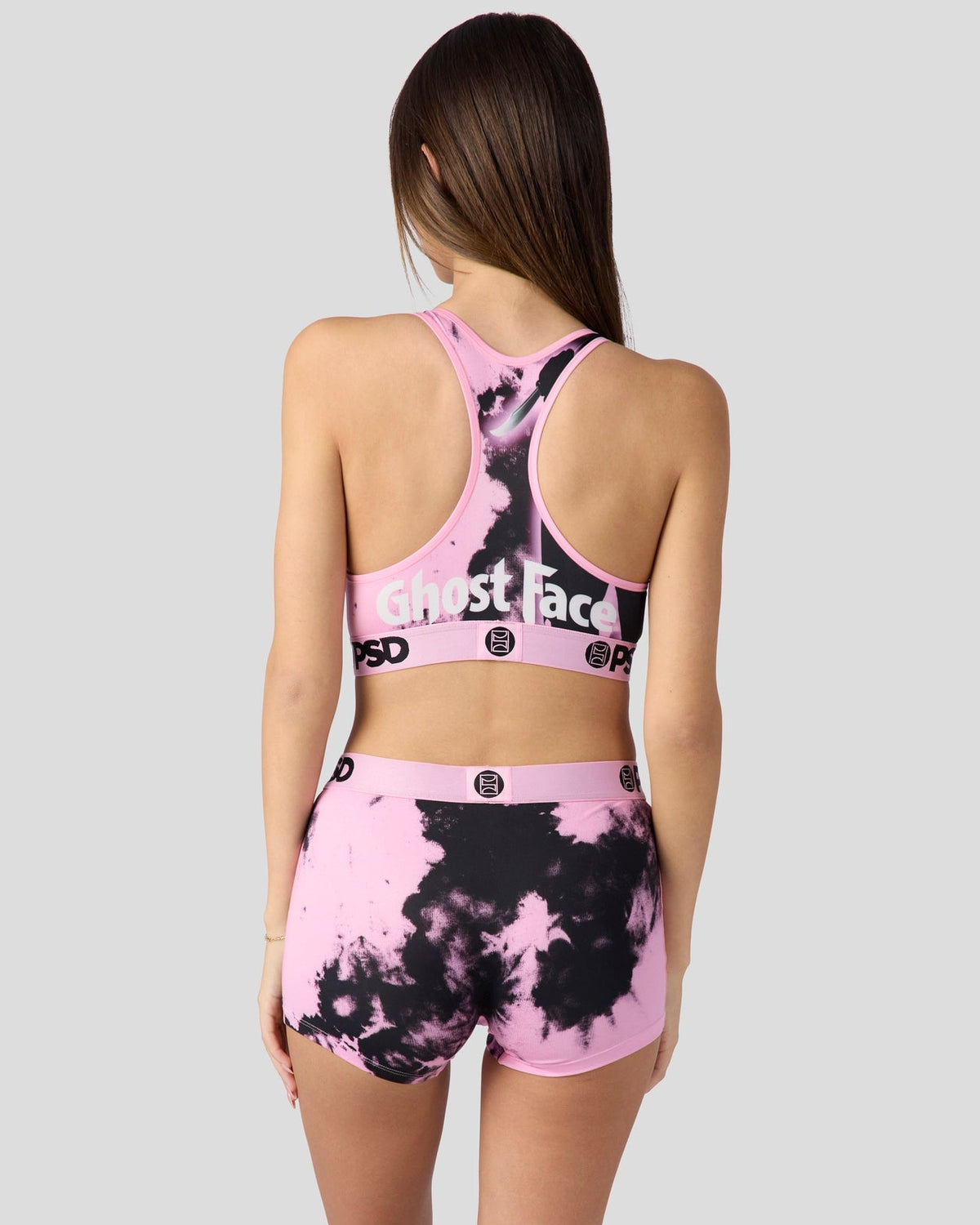 Sale PSD Ghost Face - Pink - Sports Bra