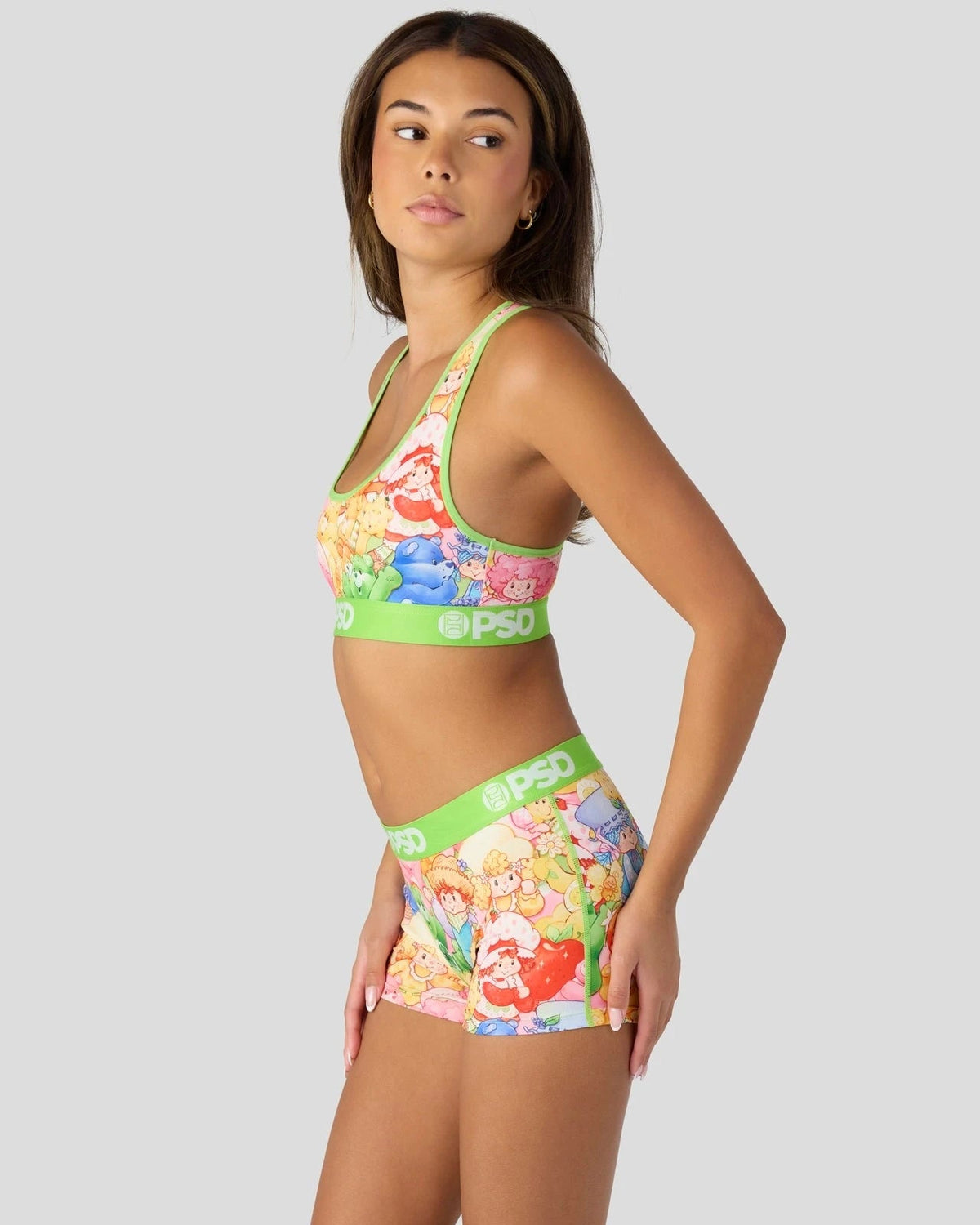 Sale PSD Strawberry Shortcake x Care Bears - Squad - Sports Bra
