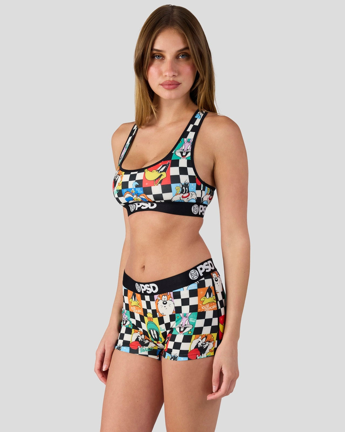 Sale PSD Looney Tunes - Check - Sports Bra
