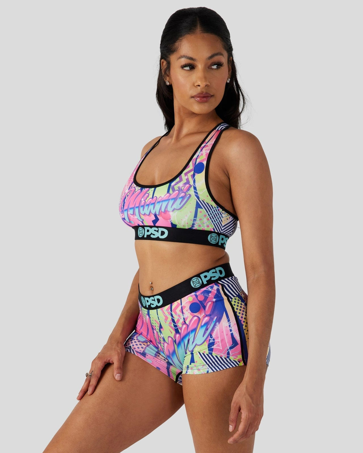 Sale PSD 90's Miami - Sports Bra