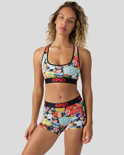 Sale PSD SpongeBob SquarePants - Squad - Sports Bra
