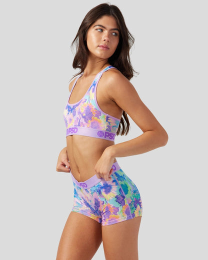 Sale PSD Garden Glitch - Sports Bra