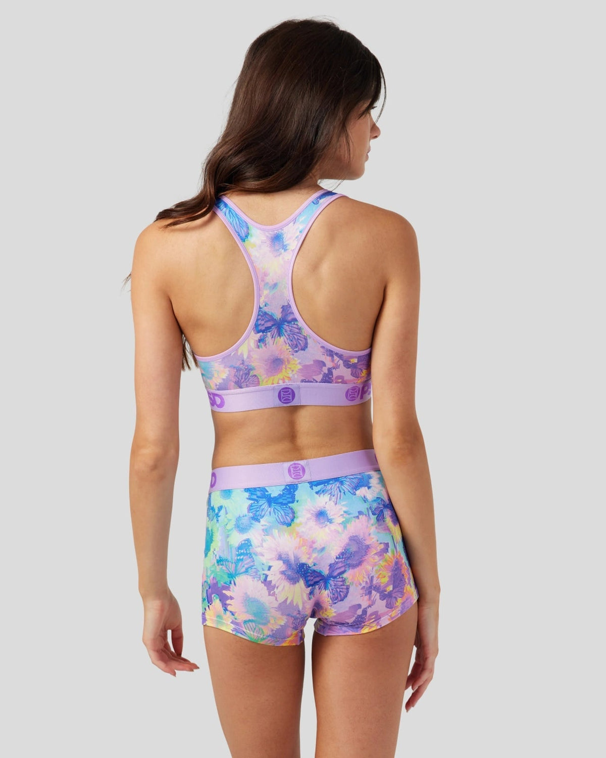 Sale PSD Garden Glitch - Sports Bra