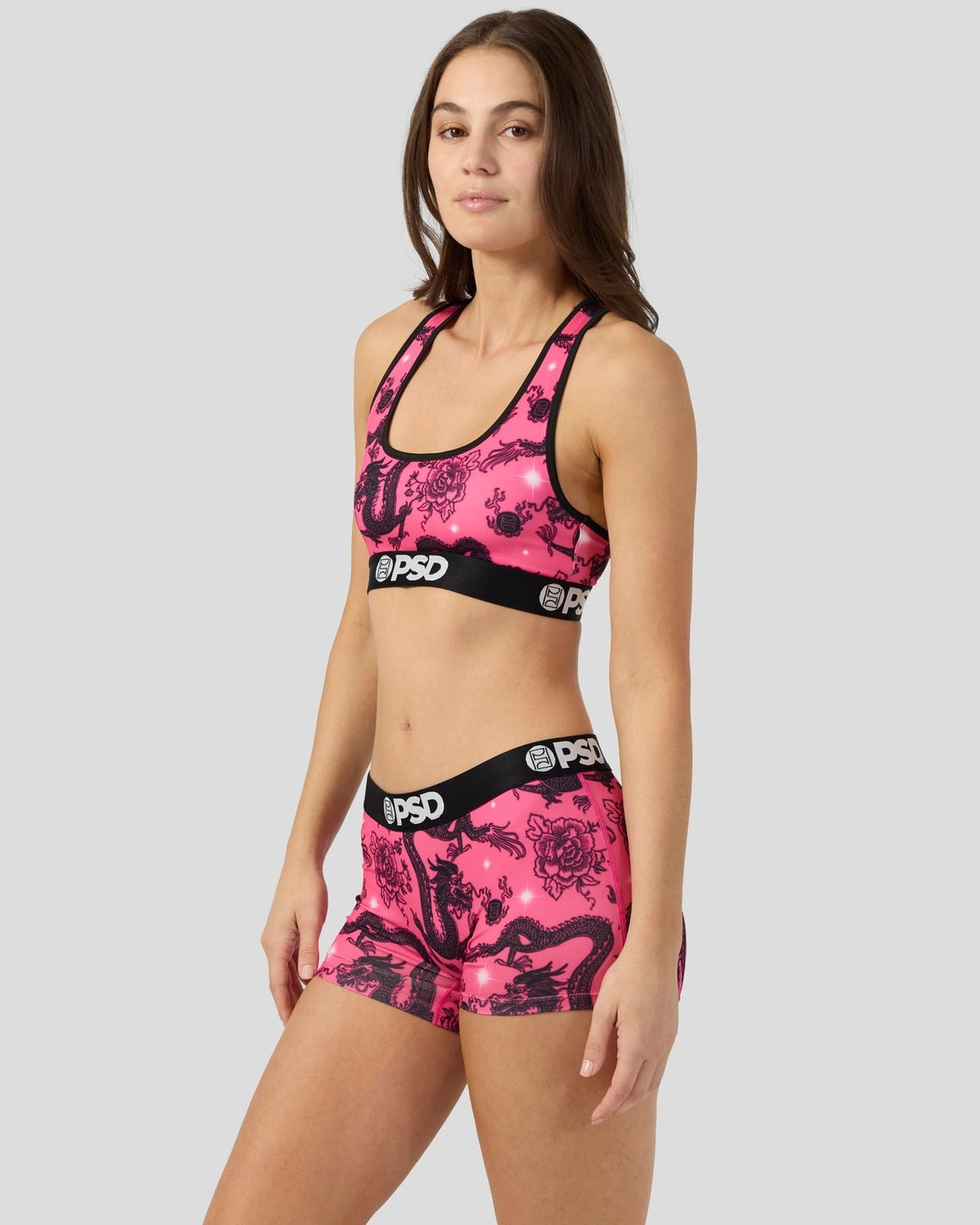 Sale PSD Airbrushed Dragon - Sports Bra