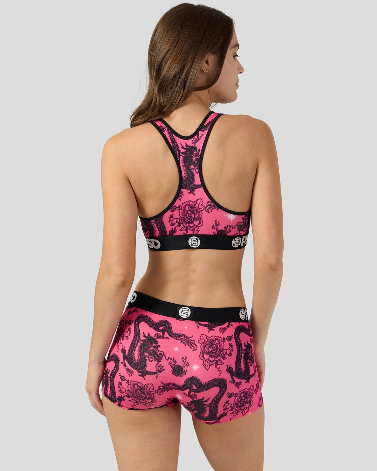 Sale PSD Airbrushed Dragon - Sports Bra