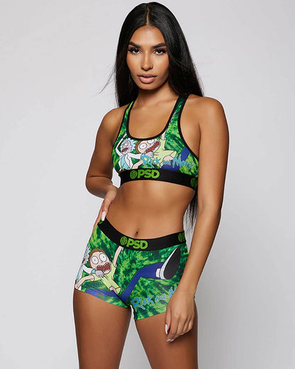 Sale PSD Rick and Morty - Portal Dye - Sports Bra