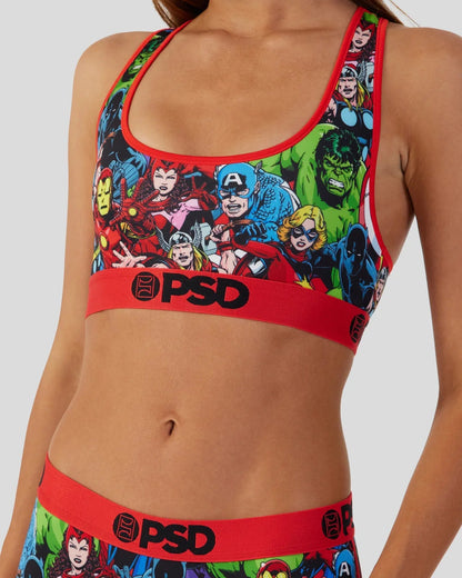 Sale PSD Avengers Sports Bra