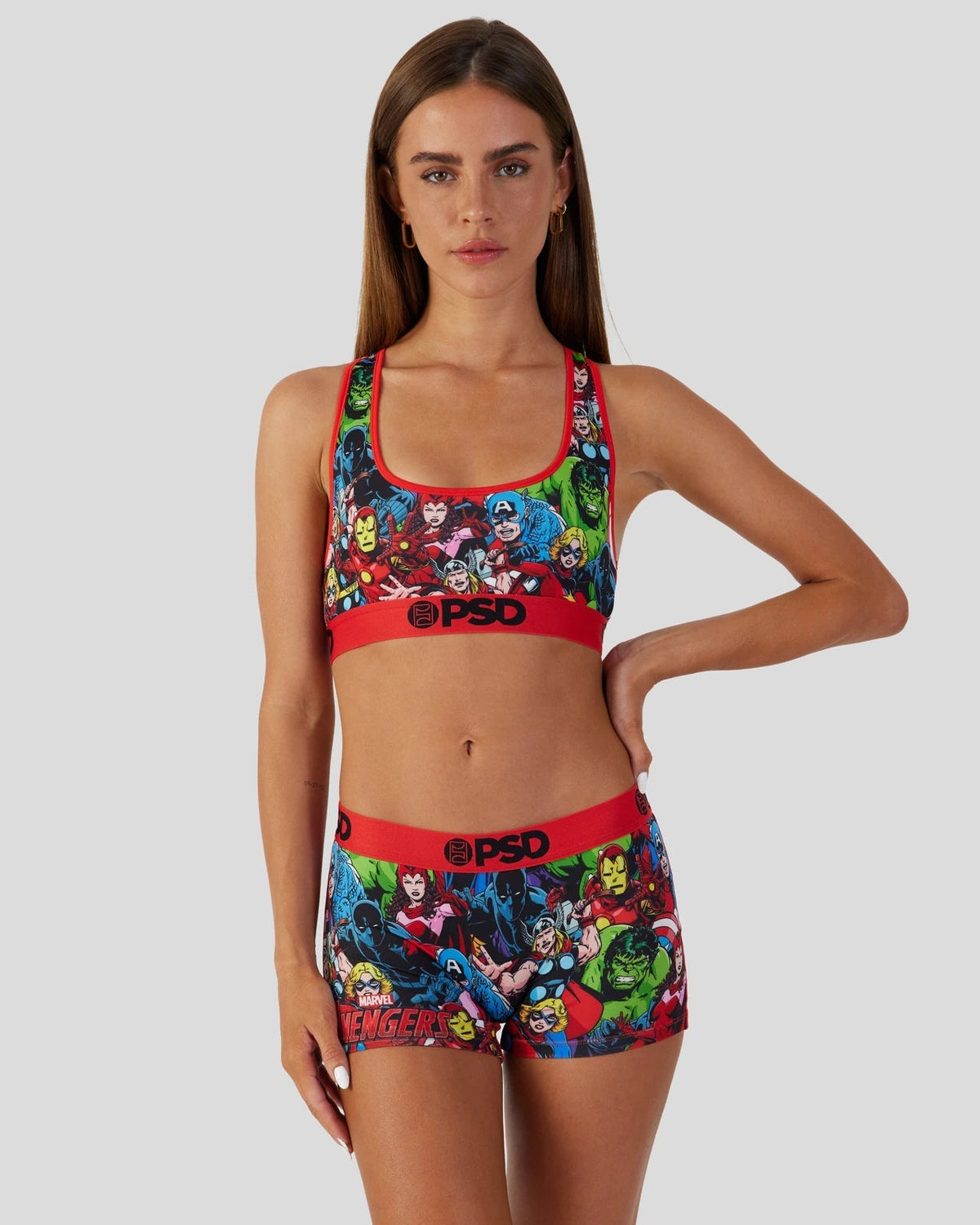 Sale PSD Avengers Sports Bra
