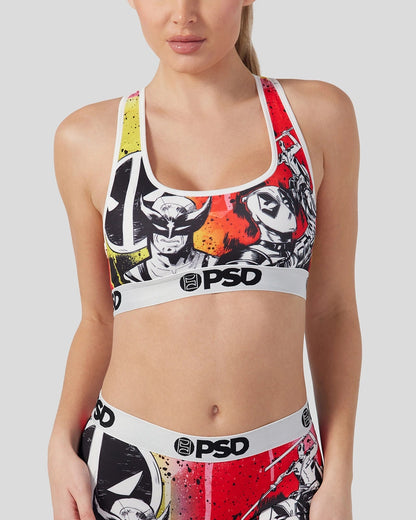 Sale PSD Deadpool - Holy Snikt! - Sports Bra