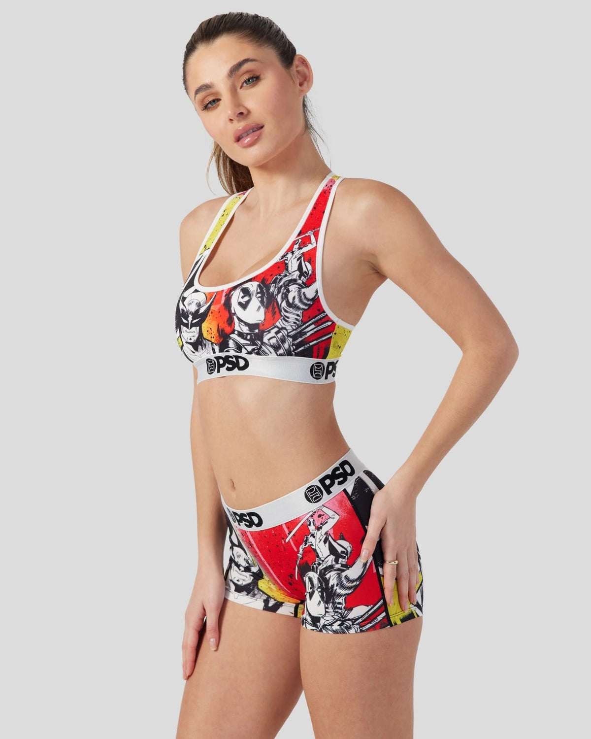 Sale PSD Deadpool - Holy Snikt! - Sports Bra