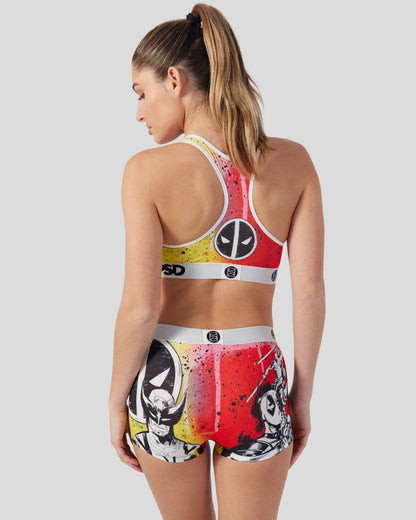 Sale PSD Deadpool - Holy Snikt! - Sports Bra