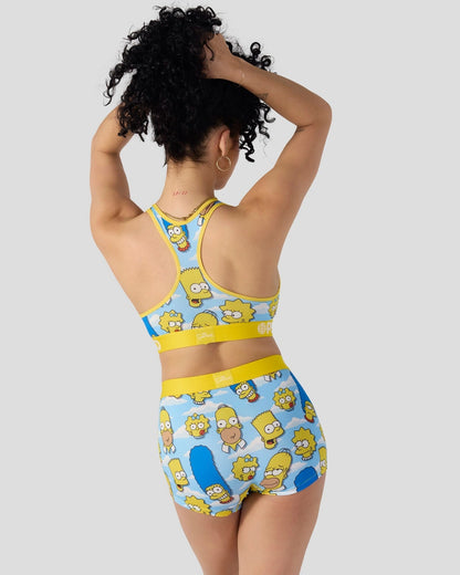 Sale PSD The Simpsons - Heads - Sports Bra