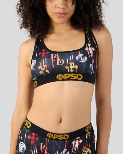 Sale PSD Dark Metal Lux - Sports Bra
