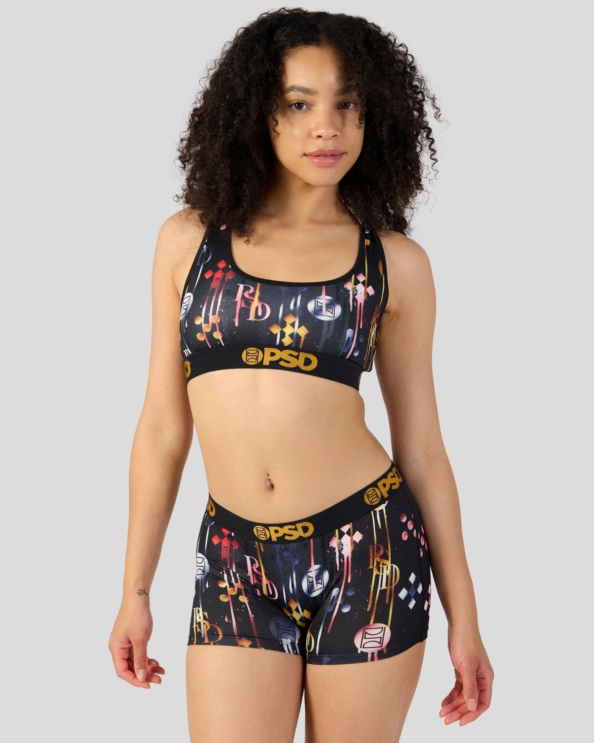 Sale PSD Dark Metal Lux - Sports Bra