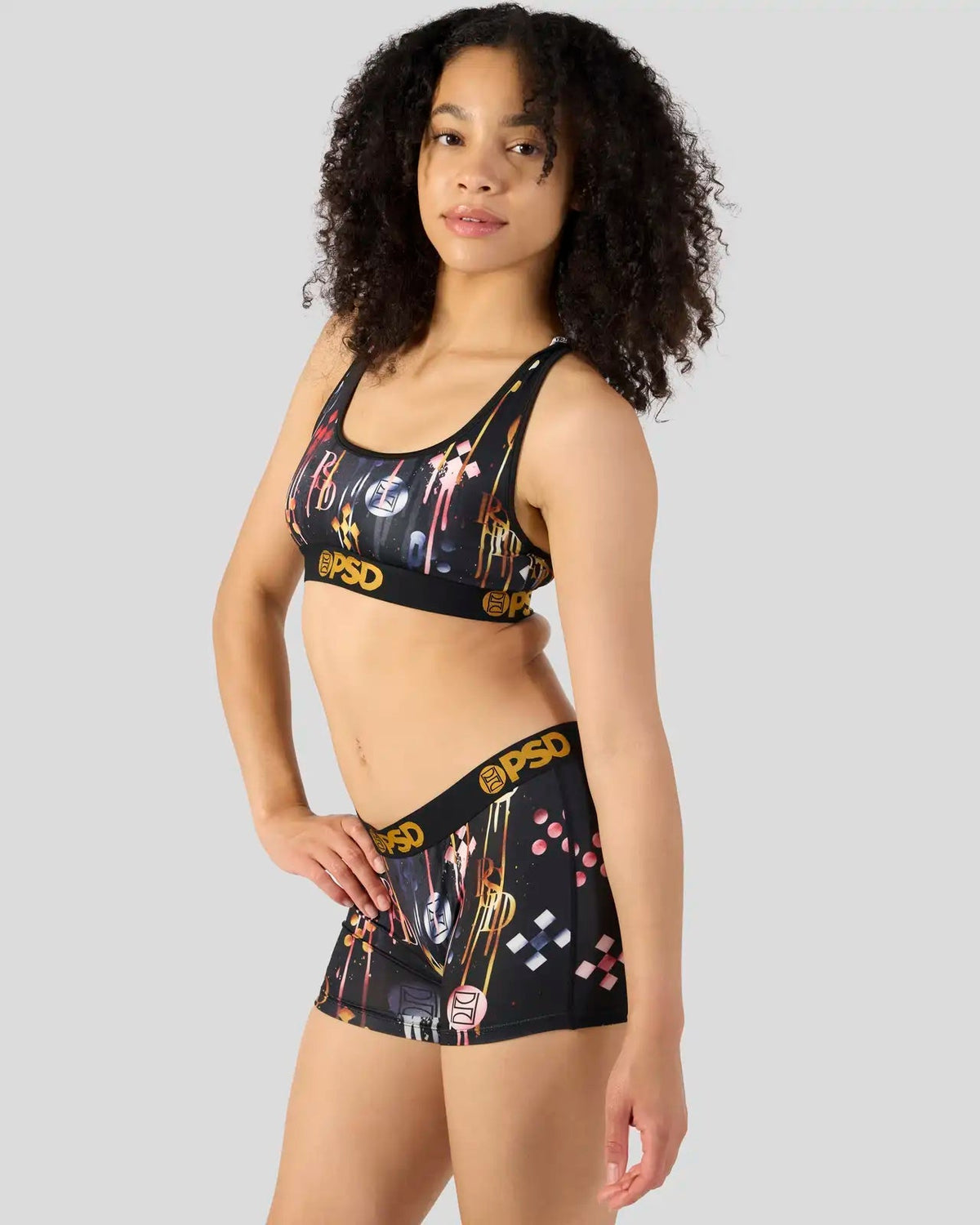 Sale PSD Dark Metal Lux - Sports Bra